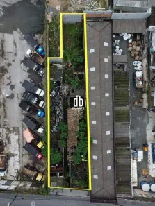 à venda, 850m² no Valongo, Santos