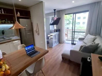 Flat com 1 Quarto à venda, 35m² no Moema, São Paulo