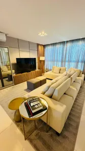 Apartamento com 4 Quartos para alugar, 129m² no Centro, Balneário Camboriú