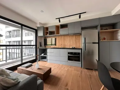 Apartamento com 2 Quartos para alugar, 40m² no Jardim Panorama, São Paulo
