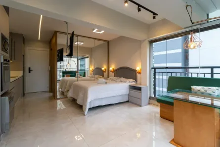 Apartamento com 1 Quarto à venda, 32m² no Indianópolis, São Paulo