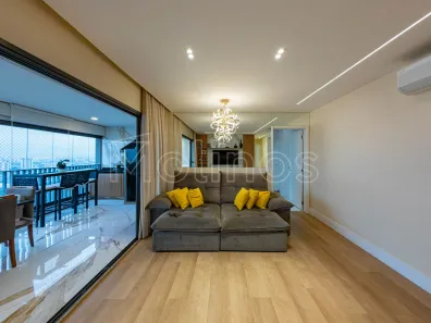 Apartamento com 3 Quartos para alugar, 124m² no Tatuapé, São Paulo