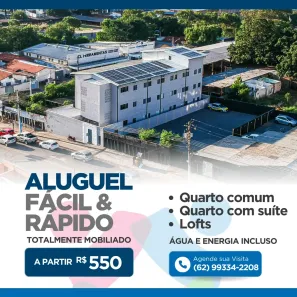 Kitnet com 1 Quarto para alugar, 45m² no Setor Sol Nascente, Goiânia