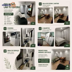 Apartamento com 2 Quartos para alugar, 48m² no Jardim Americano, São José dos Campos