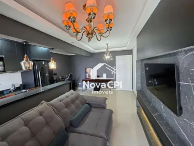 Apartamento com 1 Quarto para alugar, 55m² no Boqueirão, Praia Grande
