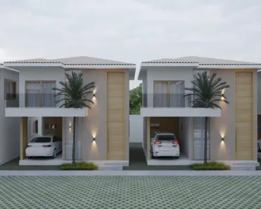 Casa de Condomínio com 3 Quartos à venda, 116m² no Buraquinho, Lauro de Freitas