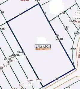 Lote/Terreno à venda, 800m² no Vila Humaitá, Santo André