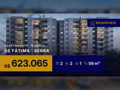Apartamento com 2 Quartos à venda, 59m² no de Fátima, Serra