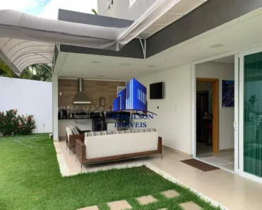 Casa de Condomínio com 4 Quartos à venda, 300m² no Alphaville (Abrantes), Camaçari