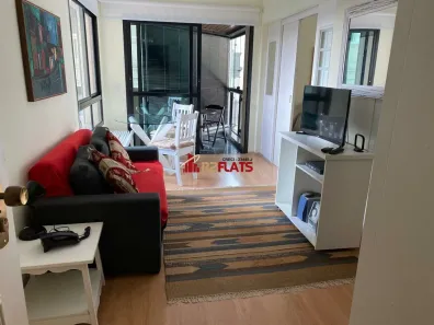 Flat com 1 Quarto para alugar, 42m² no Jardim Paulistano, São Paulo