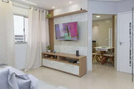 Apartamento com 2 Quartos à venda, 59m² no Embaré, Santos