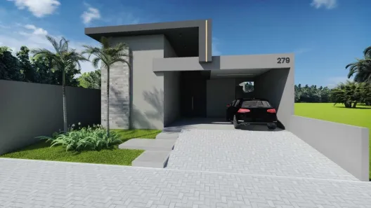 Casa de Condomínio com 3 Quartos à venda, 122m² no Zona de Expansão (Olhos D'Agua), Barra dos Coqueiros