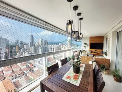Apartamento com 3 Quartos à venda, 155m² no Embaré, Santos