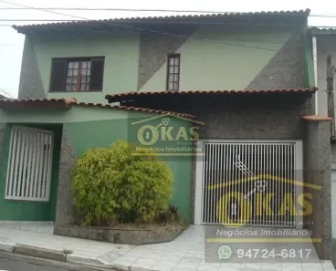 Sobrado com 4 Quartos à venda, 300m² no Jardim Suzano, Suzano
