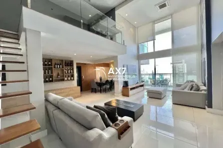 Apartamento com 3 Quartos para alugar, 197m² no Brooklin Paulista, São Paulo