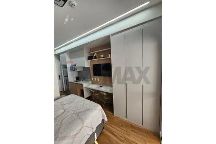 Apartamento com 1 Quarto para alugar, 24m² no Santo Amaro, São Paulo