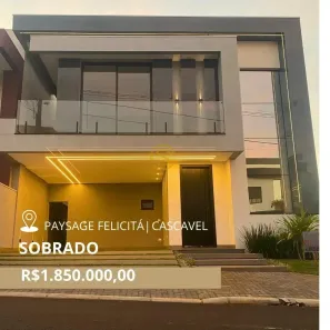 Sobrado à venda, 220m² no FAG, Cascavel