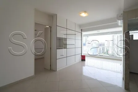 Apartamento com 1 Quarto para alugar, 55m² no Cidade Monções, São Paulo