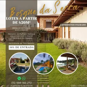 Lote/Terreno à venda, 600m² no Brigadeiro Tobias, Sorocaba