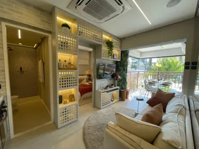 Apartamento com 1 Quarto à venda, 28m² no Brooklin Paulista, São Paulo
