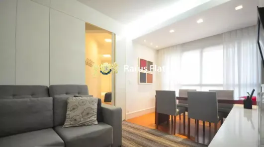Flat com 1 Quarto à venda, 60m² no Vila Andrade, São Paulo