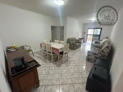 Apartamento com 3 Quartos para alugar, 147m² no Guilhermina, Praia Grande