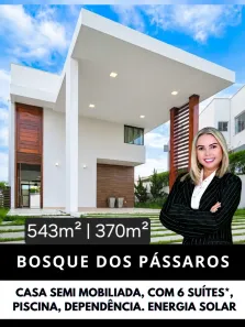 Casa de Condomínio com 6 Quartos à venda, 370m² no Parque do Jiqui, Parnamirim