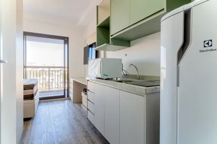 Apartamento com 1 Quarto para alugar, 22m² no Vila Esperança, São Paulo