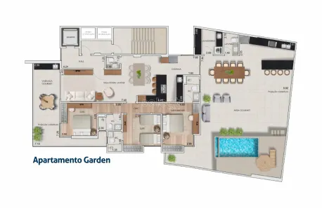 Apartamento com 3 Quartos à venda, 134m² no Bom Pastor, Juiz de Fora