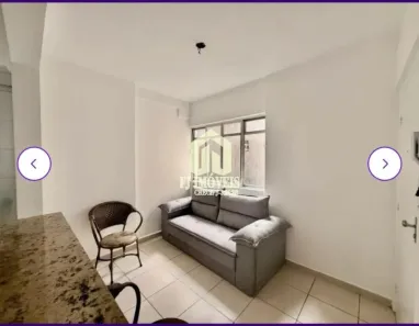 Apartamento com 1 Quarto para venda ou aluguel, 35m² no Itararé, São Vicente