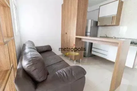 Apartamento com 1 Quarto à venda, 43m² no Jardim, Santo André
