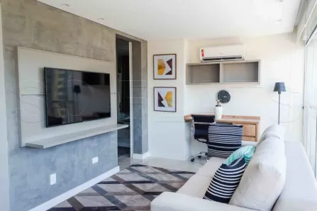 Flat com 1 Quarto para alugar, 54m² no Vila Nova Conceição, São Paulo