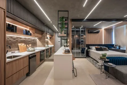 Apartamento com 1 Quarto à venda, 38m² no Centro, São Caetano do Sul