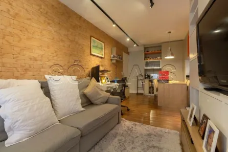 Flat com 1 Quarto à venda, 50m² no Itaim Bibi, São Paulo