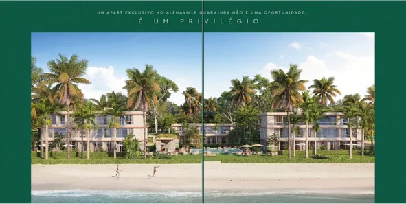 Apartamento com 3 Quartos à venda, 75m² no Barra do Jacuípe, Camaçari