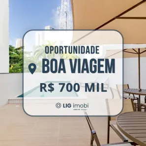 Apartamento com 3 Quartos à venda, 61m² no Boa Viagem, Recife