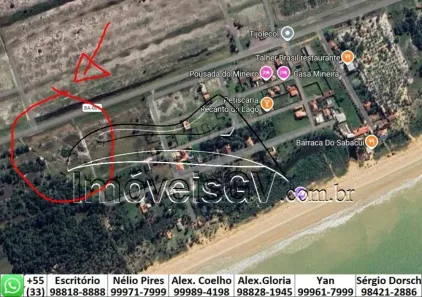 Lote/Terreno à venda, 288m² no , Nova Viçosa