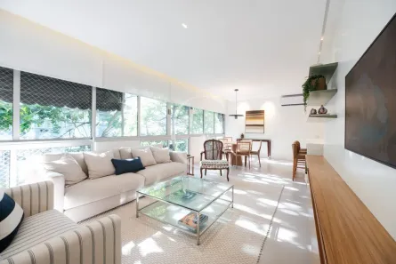 Apartamento com 3 Quartos para alugar, 130m² no Leblon, Rio de Janeiro
