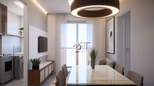 Apartamento com 2 Quartos à venda, 47m² no Cocal, Vila Velha