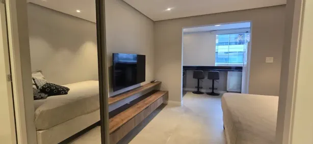Apartamento com 1 Quarto para alugar, 24m² no Jardim Paulistano, São Paulo