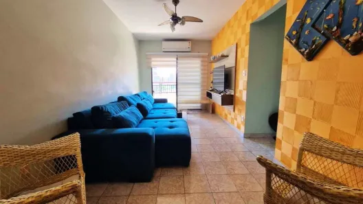 Apartamento com 3 Quartos para alugar, 74m² no Boqueirão, Praia Grande