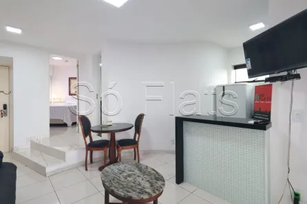 Apartamento com 1 Quarto para alugar, 49m² no Bela Vista, São Paulo