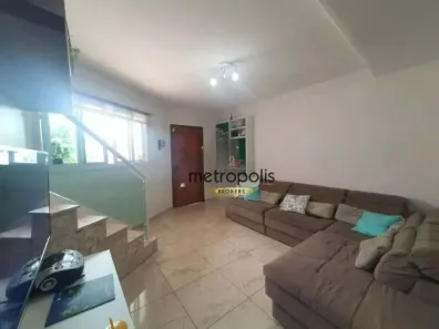 Sobrado com 3 Quartos à venda, 146m² no Vila Guiomar, Santo André