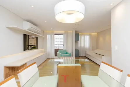 Apartamento com 2 Quartos para alugar, 74m² no Cabral, Curitiba
