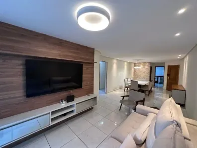 Apartamento com 3 Quartos para alugar, 140m² no Canto do Forte, Praia Grande