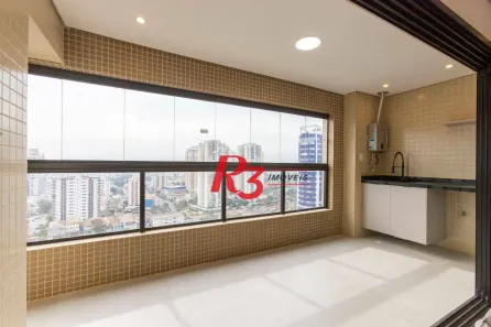 Apartamento com 2 Quartos para alugar, 65m² no Ponta da Praia, Santos