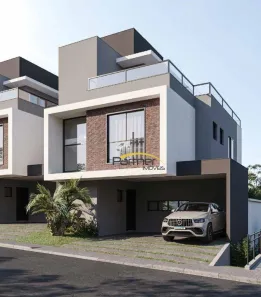 Casa de Condomínio com 3 Quartos à venda, 242m² no Bacacheri, Curitiba