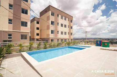 Apartamento com 2 Quartos à venda, 48m² no Arvoredo 2ª Seção, Contagem