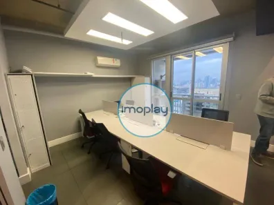 Sala Comercial para alugar, 168m² no Vila São Francisco (Zona Sul), São Paulo