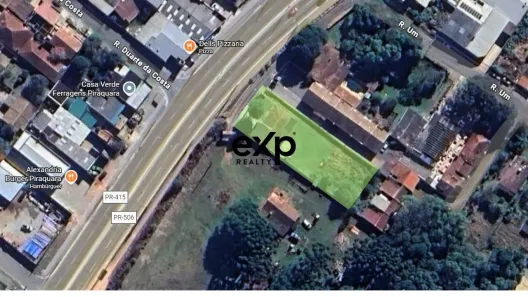 Lote/Terreno à venda, 1250m² no Centro, Pinhais
